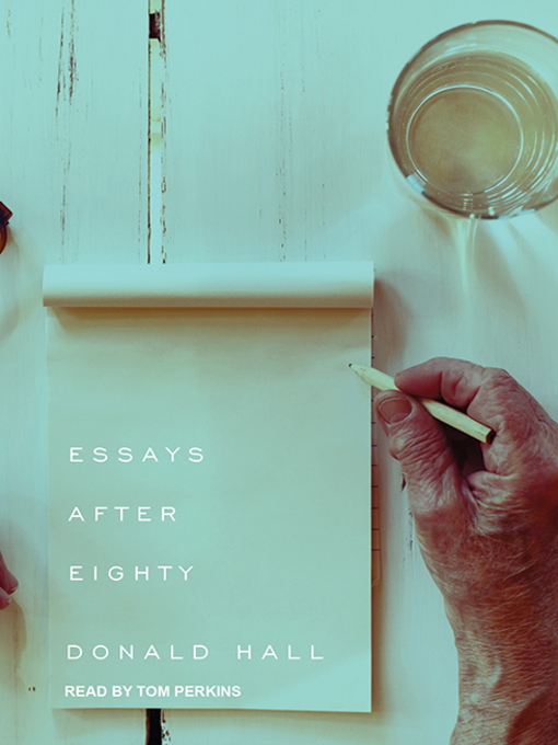 Cover image for Essays After Eighty